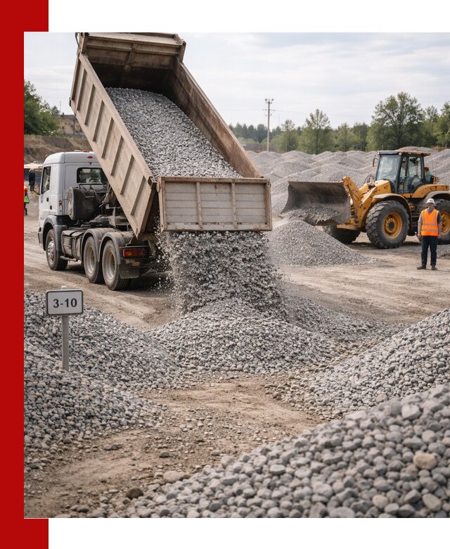 Гранитный щебень фракции 3–10: доставка и продажа в Алексеевке