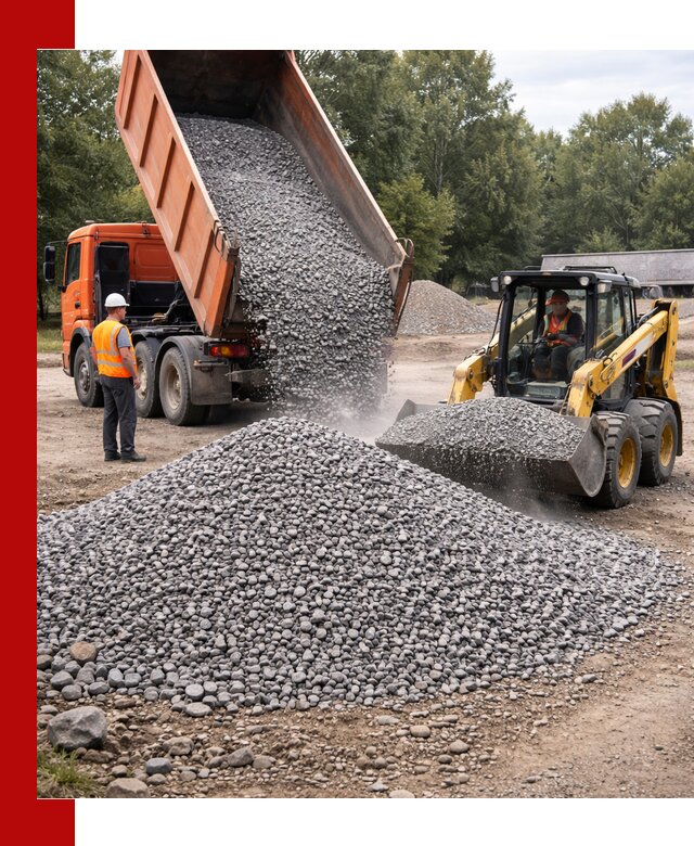 Купить гранитный щебень фракции 5–10 в Алексеевке с доставкой