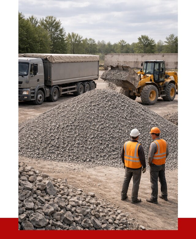 Гранитный щебень фракция 5-20 в Алексеевке от 4252 руб | ПРОНЕРУДЛкв