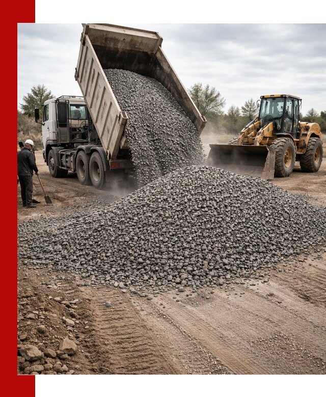 Гранитный щебень фракция 10-20 с доставкой в Алексеевке