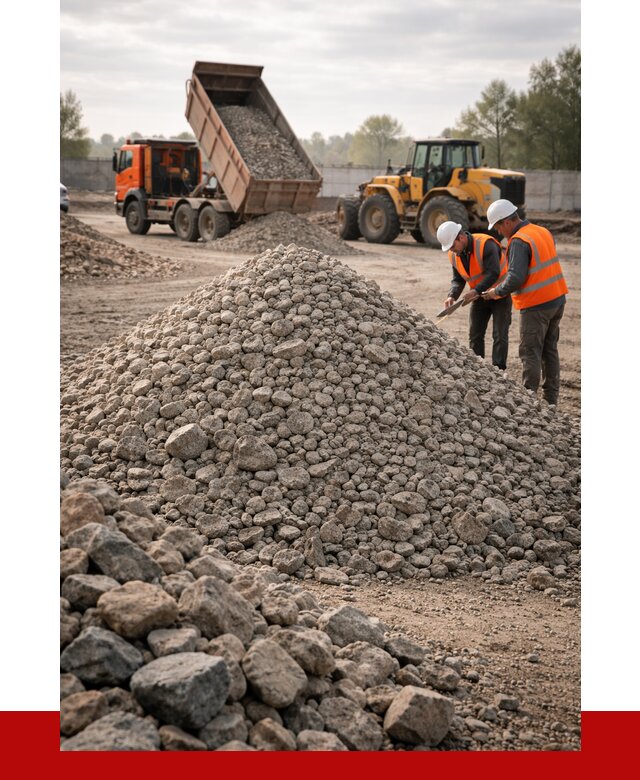 Гранитный щебень фракция 40-70 в Алексеевке от 2531 руб ПРОНЕРУДЛкв