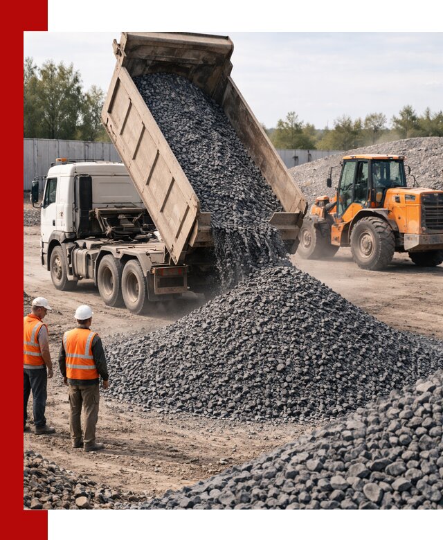 Доставка и продажа щебня габбро-диабаза в Алексеевке