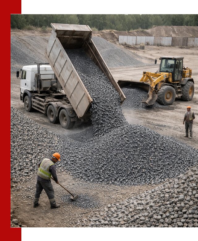 Щебень габбро-диабаз фр. 5-20 с доставкой в Алексеевке