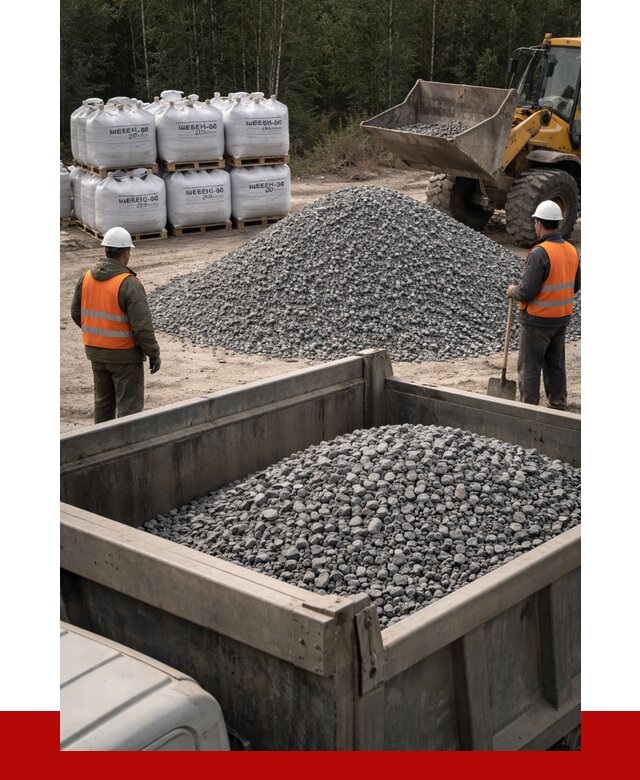 Щебень габбро диабаз 20-40 в Алексеевке от 3442 руб. | ПРОНЕРУДЛкв