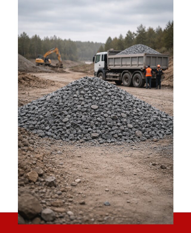 Щебень габбро диабаз фракция 40-70 в Алексеевке от 2227 р-ПРОНЕРУДЛкв