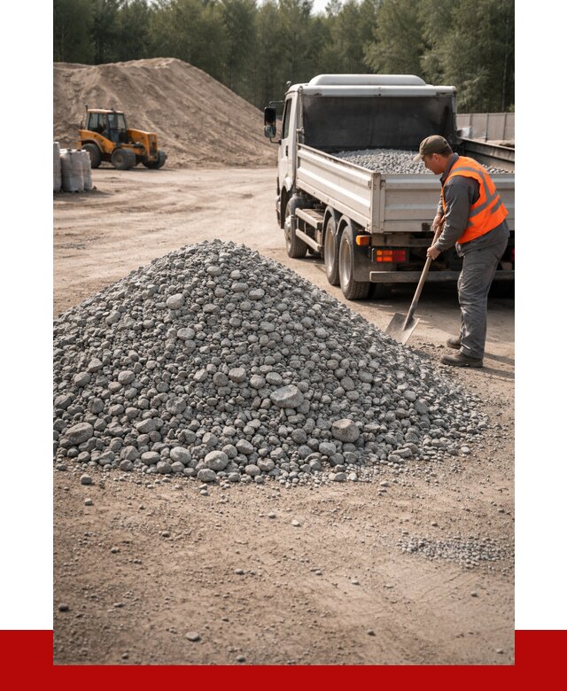 Гравийный щебень фракция 5-10 в Алексеевке от 2227 р. | ПРОНЕРУДЛкв