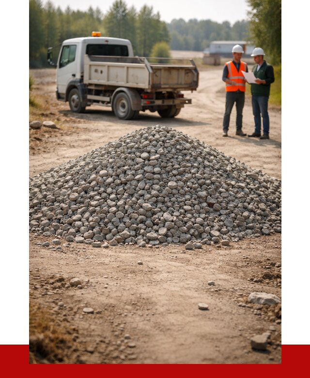 Гравийный щебень фракция 20-40 в Алексеевке от 1215 р. | ПРОНЕРУДЛкв