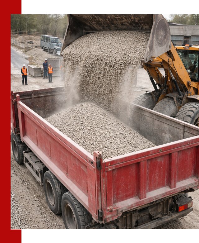 Купить известняковый щебень фракции 0-5 с доставкой в Алексеевке