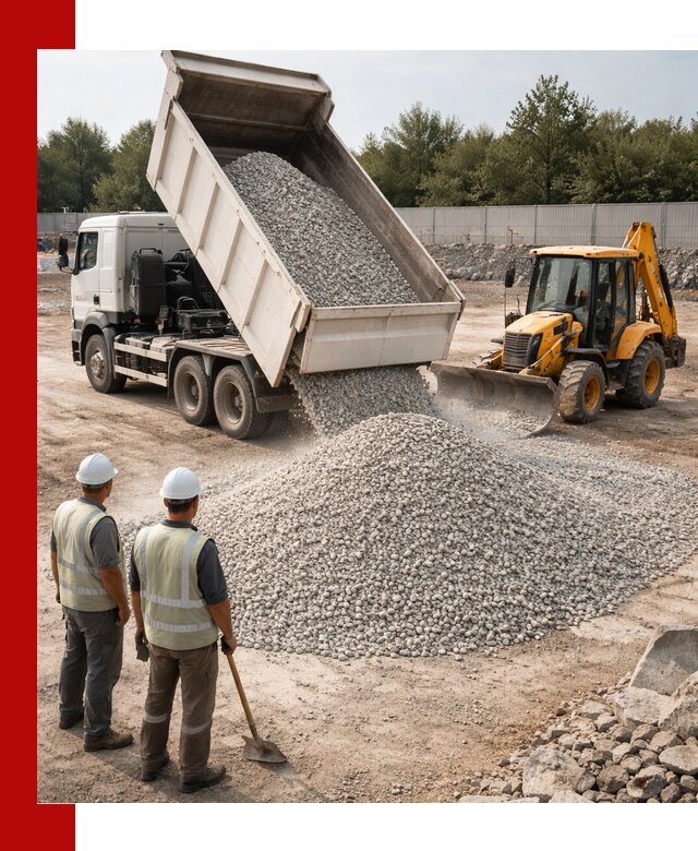 Купить известняковый щебень фракции 5–10 мм с доставкой в Алексеевке