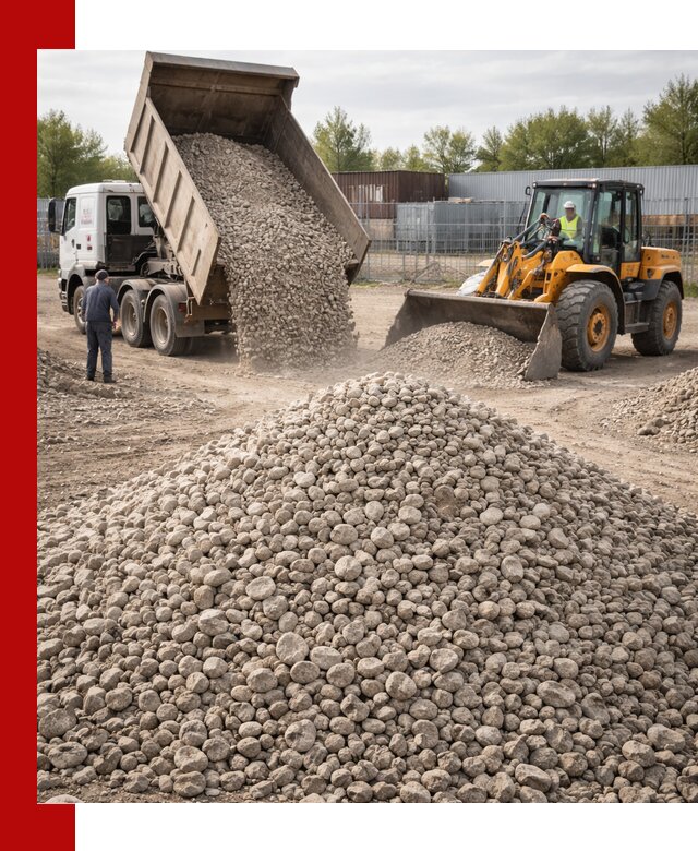 Доломитовый щебень фракции 20–41 с доставкой в Алексеевке