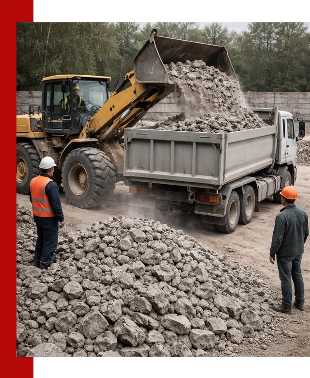 Вторичный щебень фракция 70–150 в Алексеевке с доставкой