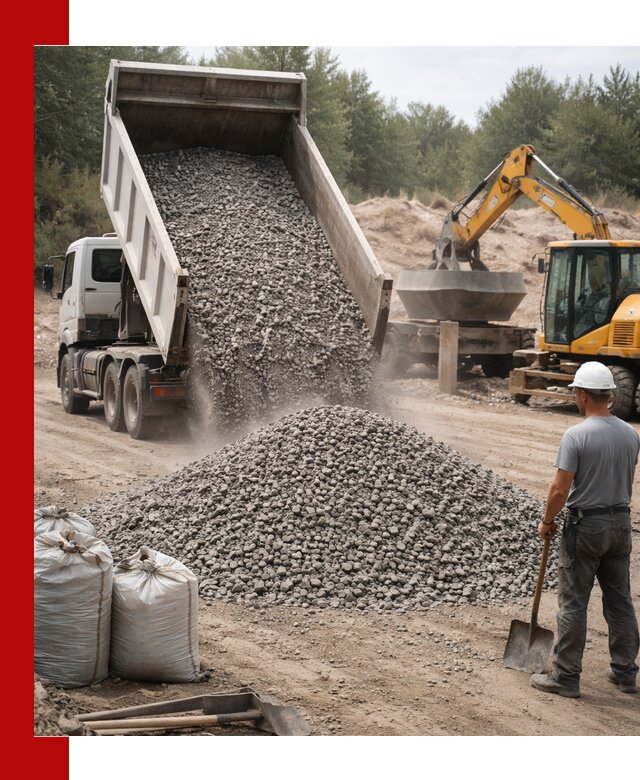 Доставка и продажа бетонного щебня в Алексеевке