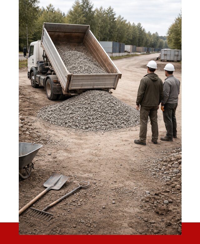 Бетонный щебень фракция 5-20 в Алексеевке от 3240 р., ПРОНЕРУДЛкв