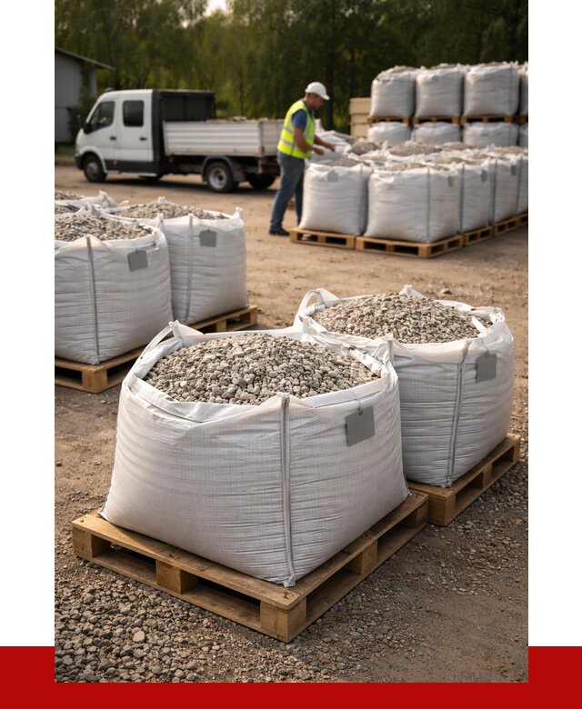 Щебень в мешках с доставкой в Алексеевке от 4252 р. | ПРОНЕРУДЛкв