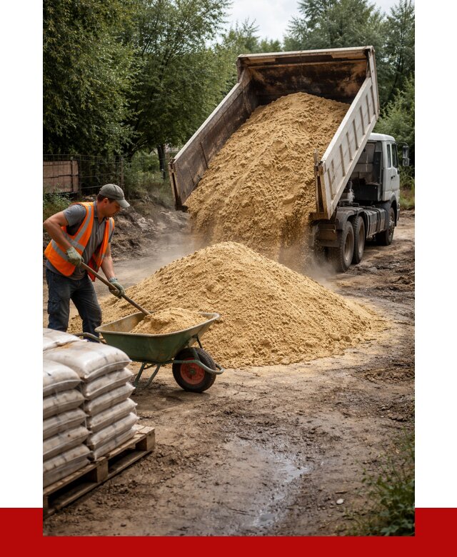Купить песок с доставкой в Алексеевке от 1822 р. | ПРОНЕРУДЛкв