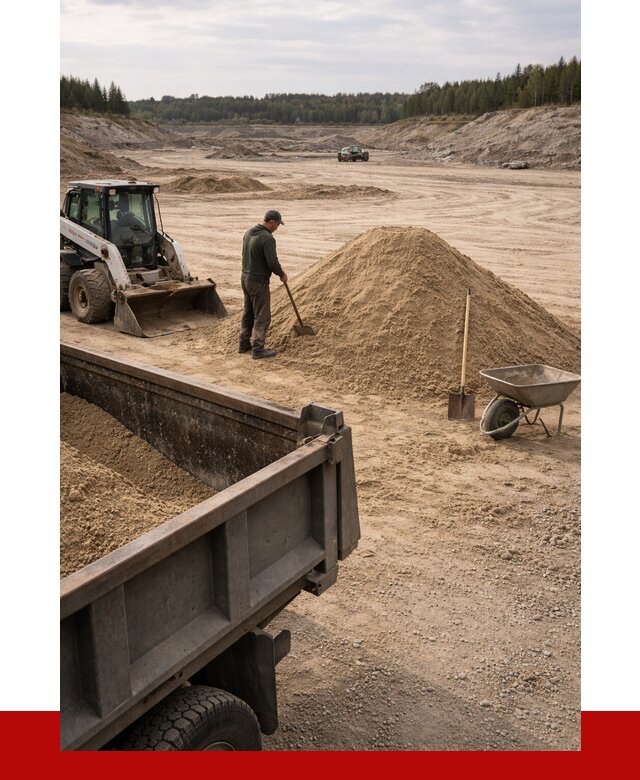 Карьерный песок среднезернистый в Алексеевке, от 2227 р. ПРОНЕРУДЛкв