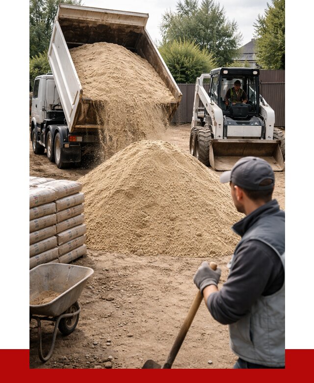 Мытый речной песок с доставкой в Алексеевке от 1468 р. | ПРОНЕРУДЛкв