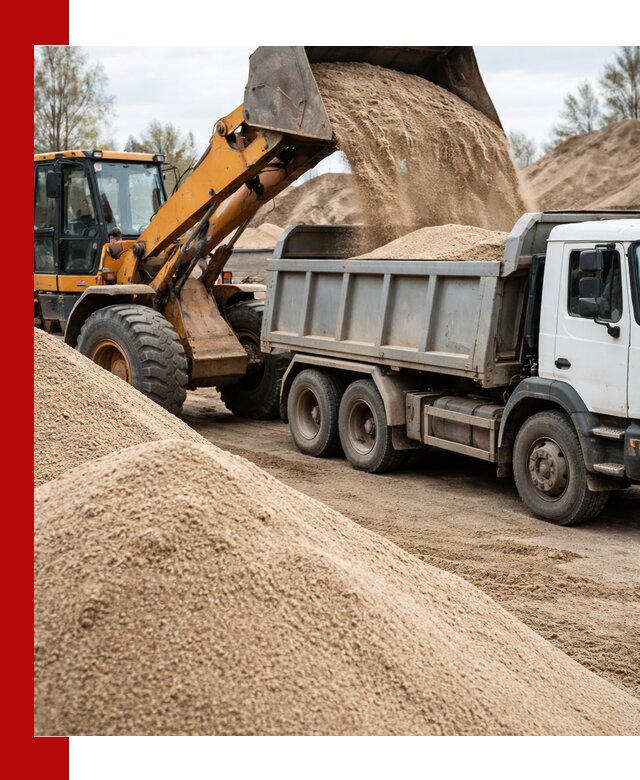 Доставка сеяного песка в Алексеевке оптом и в розницу
