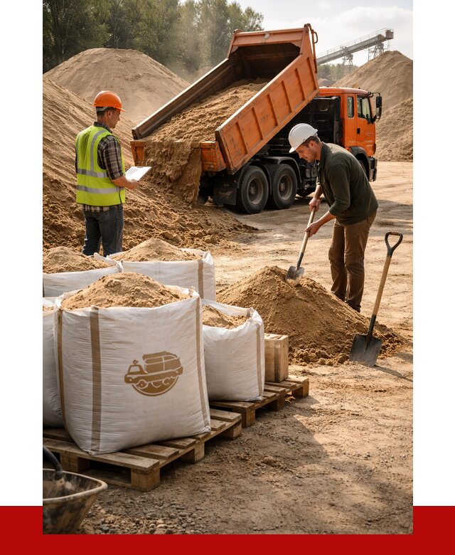 Строительный песок в Алексеевке от 2227 р. с доставкой, ПРОНЕРУДЛкв