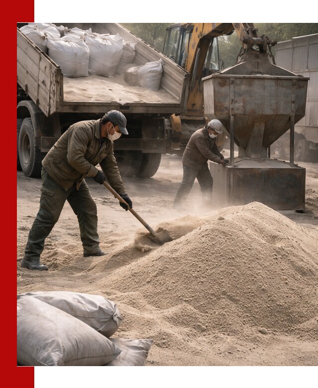 Кварцевый песок для пескоструя в Алексеевке — доставка и качество