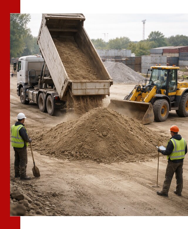 Доставка и продажа пескогрунта оптом и в розницу в Алексеевке