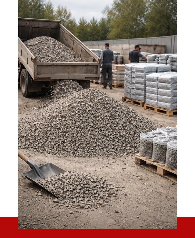 Гравий фракция 5-20 в Алексеевке купить от 2329 р. ПРОНЕРУДЛкв
