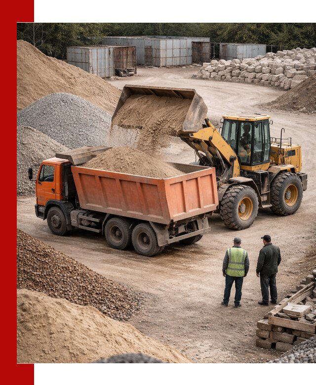 Доставка сыпучих смесей и смесей для стройки в Алексеевке