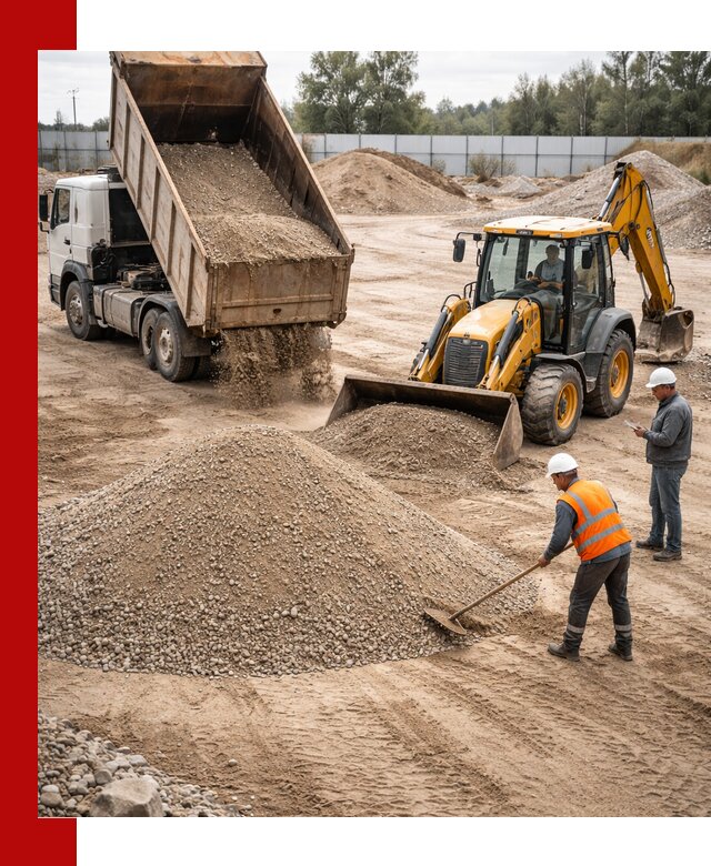 Поставка и доставка ПГС С4 в мешках и самосвалах в Алексеевке