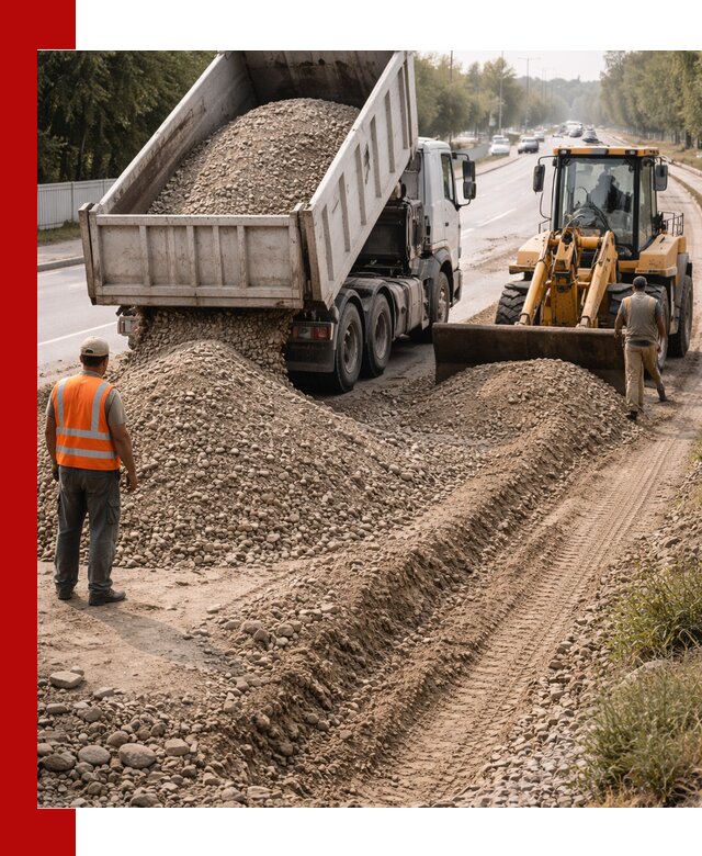 Опгс для устройства дорог и подсыпки в Алексеевке