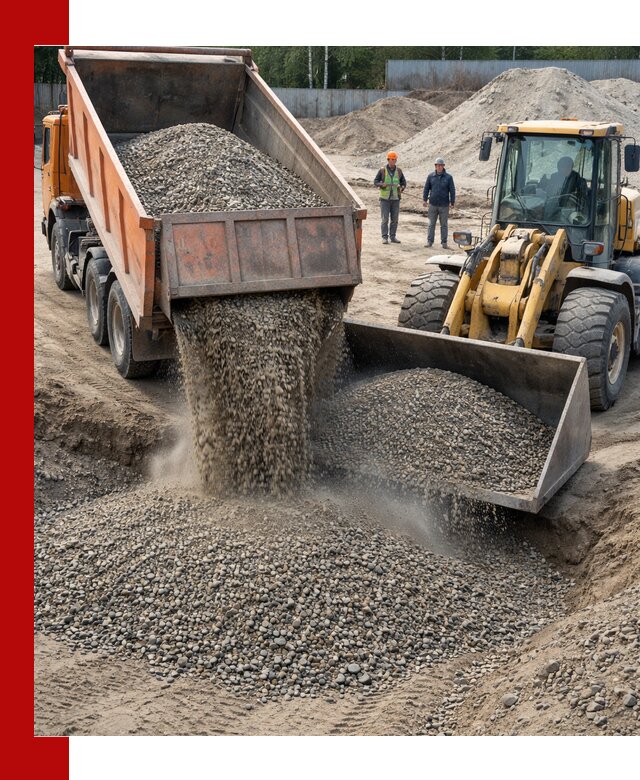 Доставка щпс С9 самосвалами по выгодным тарифам в Алексеевке