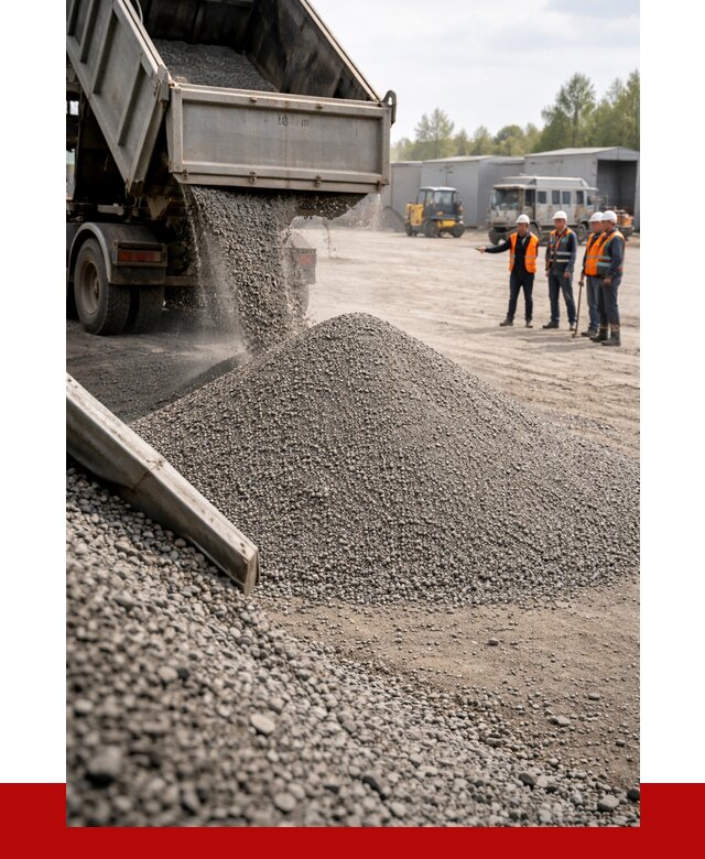 Гравийный отсев 0-5 в Алексеевке от 1215 р. с доставкой | ПРОНЕРУДЛкв