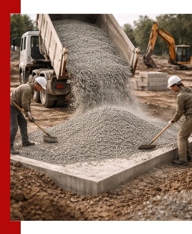 Доставка и продажа отсева для бетона в Алексеевке