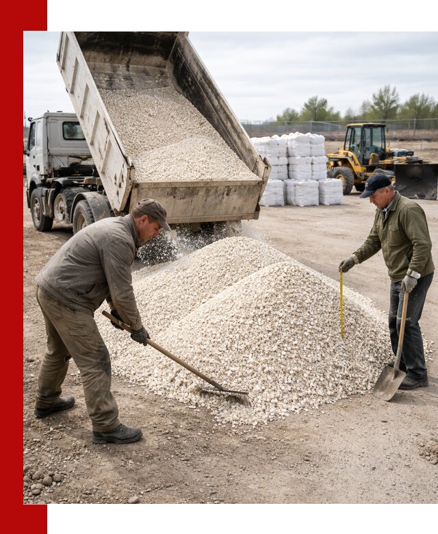 Мраморная крошка с доставкой и разгрузкой в Алексеевке
