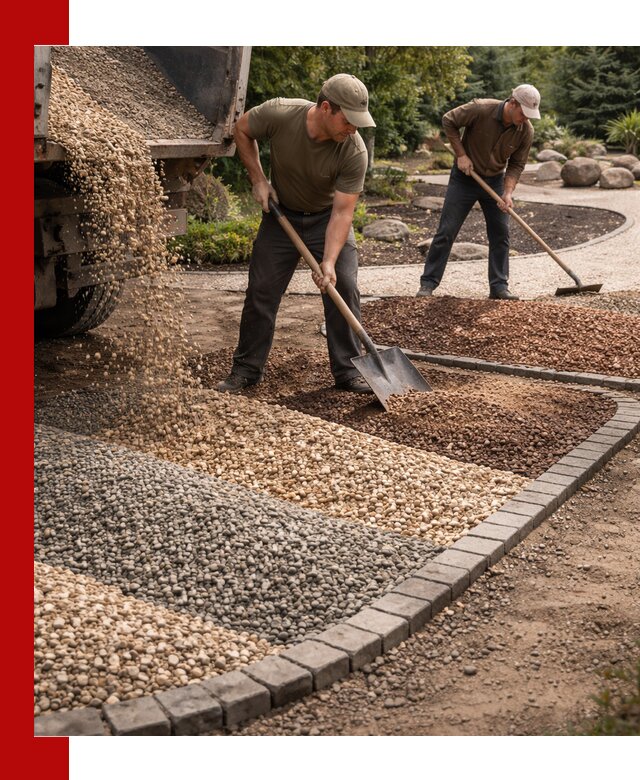 Декоративная крошка для ландшафта в Алексеевке — продажа и доставка