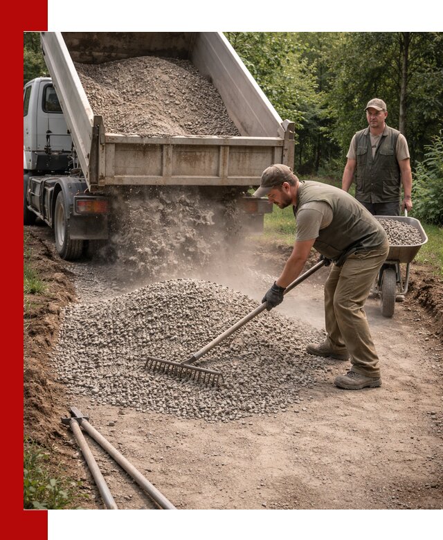 Каменная крошка для дорожек с доставкой в Алексеевке