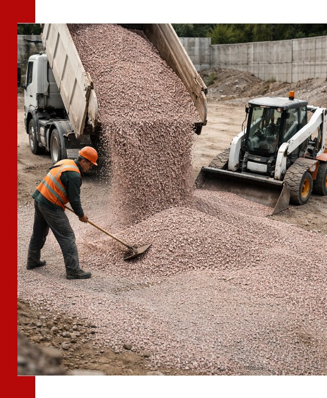 Крошка розовый гранит с доставкой в Алексеевке от производителя