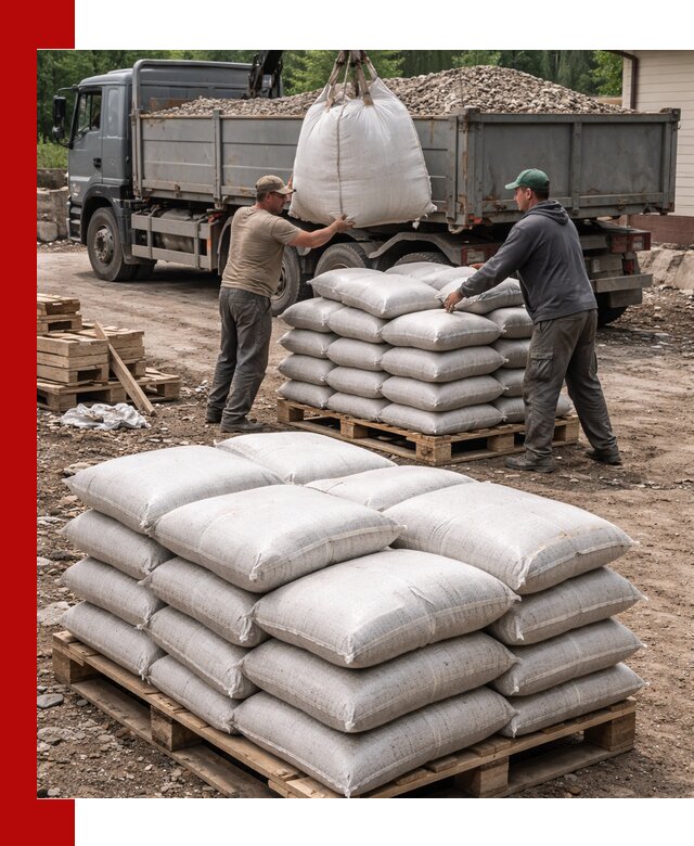 Керамзит в мешках с доставкой в Алексеевке от компании-поставщика