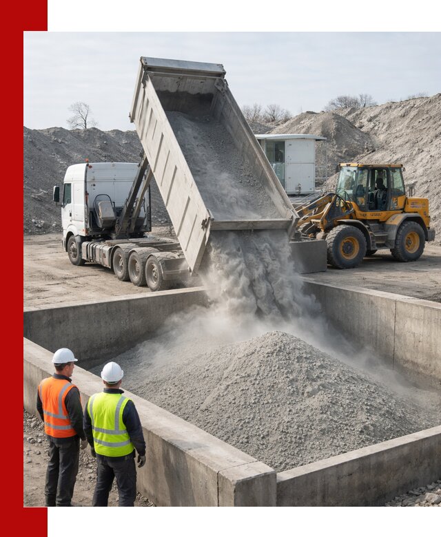 Доставка цемента навалом в Алексеевке крупными партиями