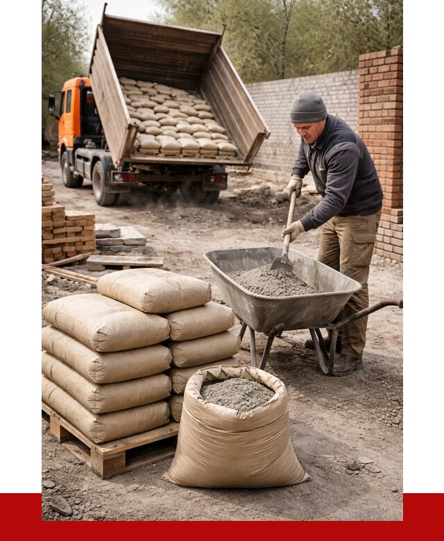 Купить сухую смесь для кладки в Алексеевке от 1215 р. | ПРОНЕРУДЛкв