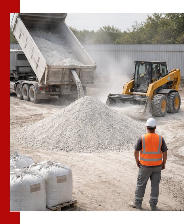 Доставка и продажа известняковой муки в Алексеевке