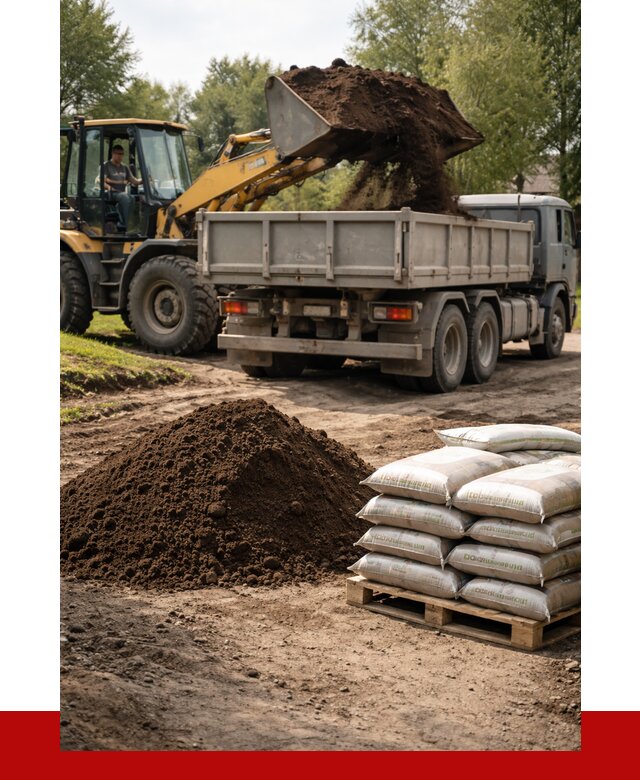 Почвогрунт в Алексеевке с доставкой от 3240 р. за куб | ПРОНЕРУДЛкв