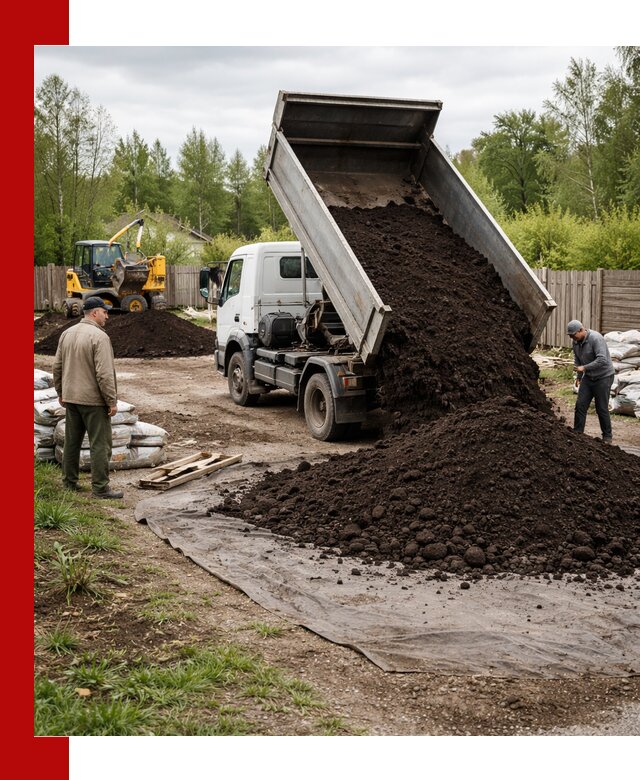 Доставка качественного почвогрунта в Алексеевке оптом и в розницу