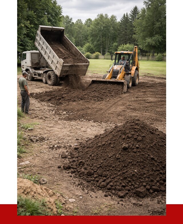 Грунт для выравнивания участка в Алексеевке от 1215 р. | ПРОНЕРУДЛкв