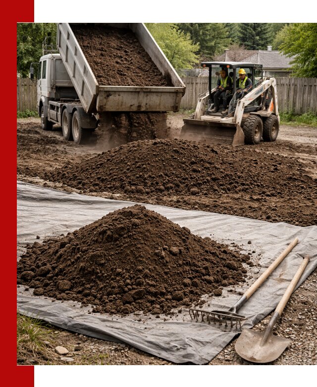 Грунт для отсыпки участка с доставкой в Алексеевке