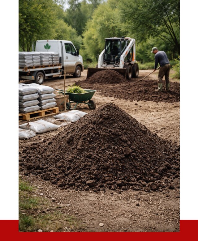 Грунт для озеленения с доставкой в Алексеевке от 1822 р. | ПРОНЕРУДЛкв