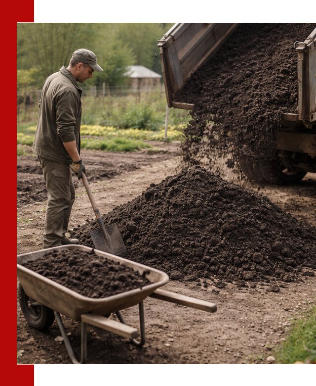 Доставка качественной земли для огорода в Алексеевке