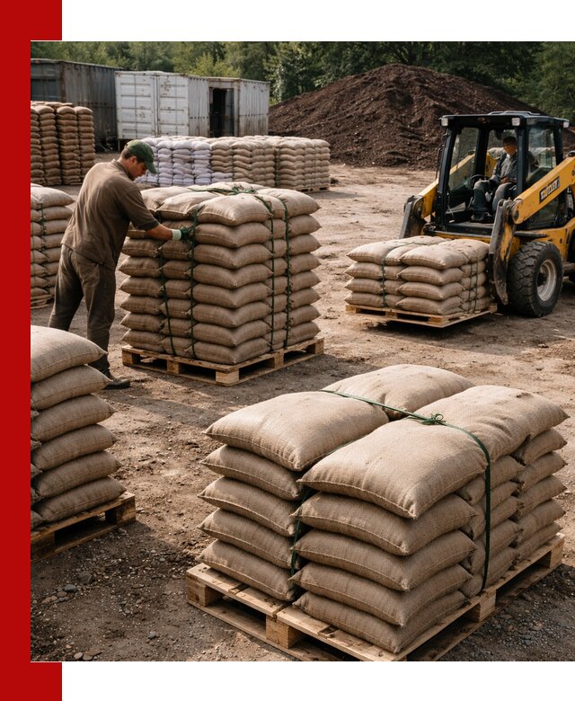 Доставка торфа в мешках по выгодным ценам в Алексеевке