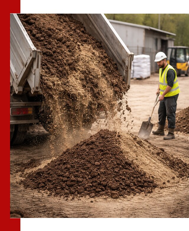 Доставка торфо-песчаной смеси в Алексеевке для строительства и озеленения