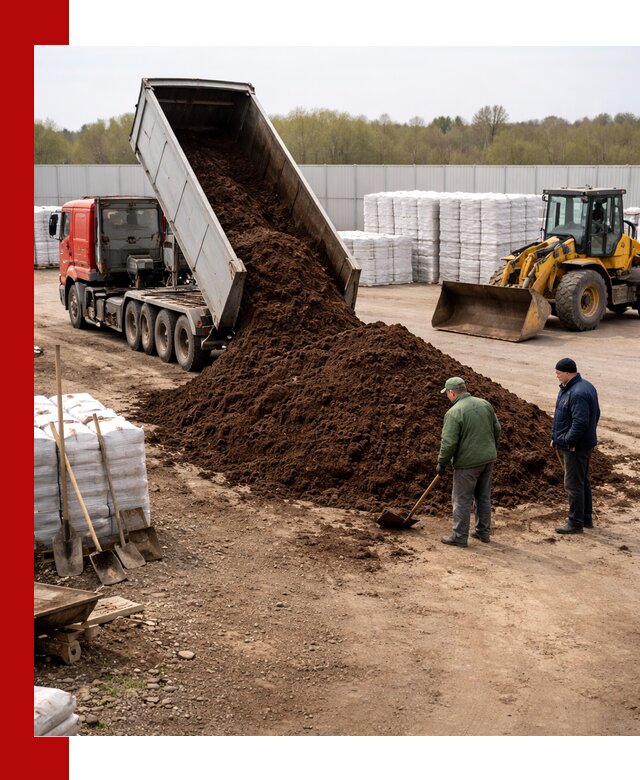 Доставка торфяных смесей оптом и в розницу в Алексеевке