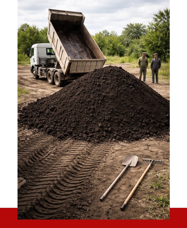 Купить чернозем навалом в Алексеевке от 1215 р. за куб | ПРОНЕРУДЛкв